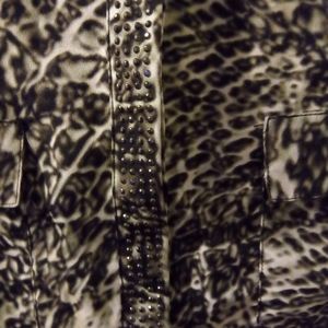 NWT! JENNIFER LOPEZ ANIMAL PRINT SHIRT DRESS!